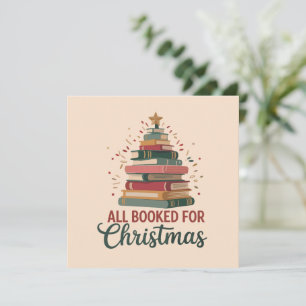Invitation Tous réservés pour le sapin de Noël de la maîtress