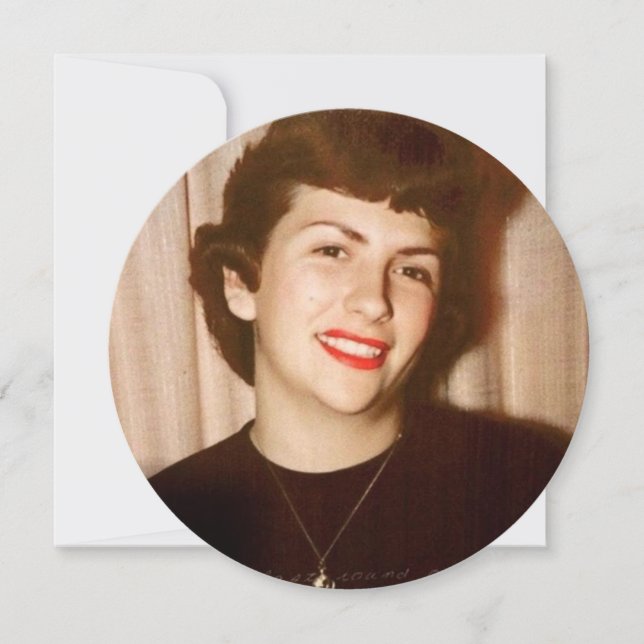 Invitation TOUT ÂGE - Photo Vinyl Record Anniversaire Invitat (Devant)