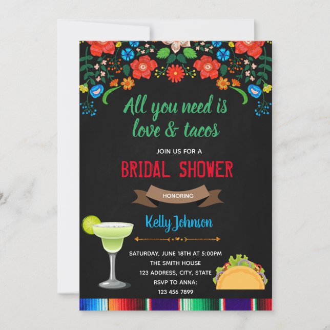 Invitation Tout ce dont vous avez besoin est l'invitation de  (Devant)