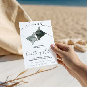 Invitation Tout ce que j'ai en mer, c'est l'amour ! Fête des