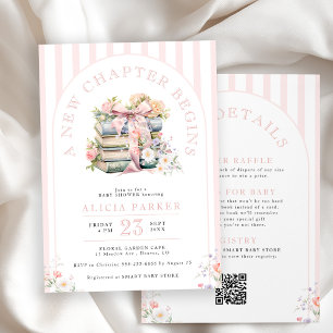Invitation Tout dans un nouveau chapitre commence showering b