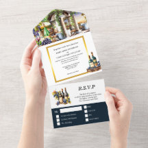 Aquarelle vignes bouteilles de vin raisins vigne c