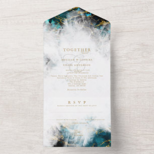 Invitation Tout En Un Belle Géode de cristal Apatite