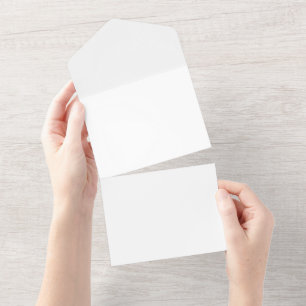 Invitation Tout En Un Blanc #FFFFF, Aqua Haze