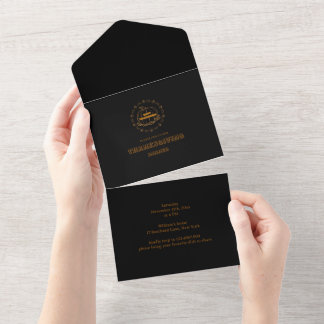 Invitation Tout En Un Bon thanksgiving