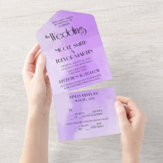 Invitation Tout En Un Créez votre propre texture d'aquarelle personnalis