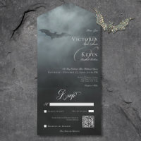 Dark Moody - Mariage de code QR pour chauve-souris