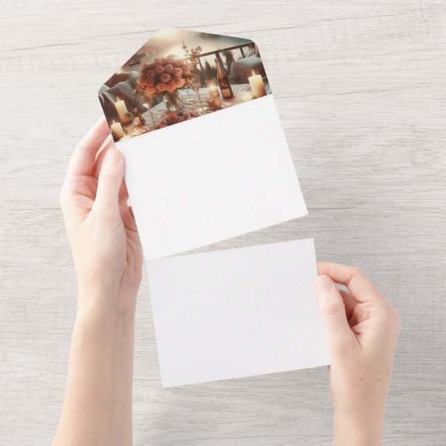 Invitation Tout En Un Faites votre propre (Déchirure)