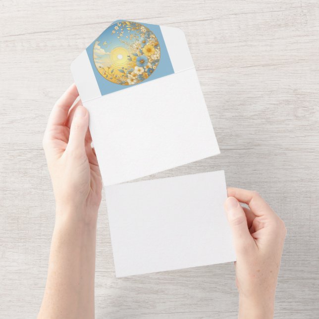 Invitation Tout En Un Faites votre propre (Déchirure)