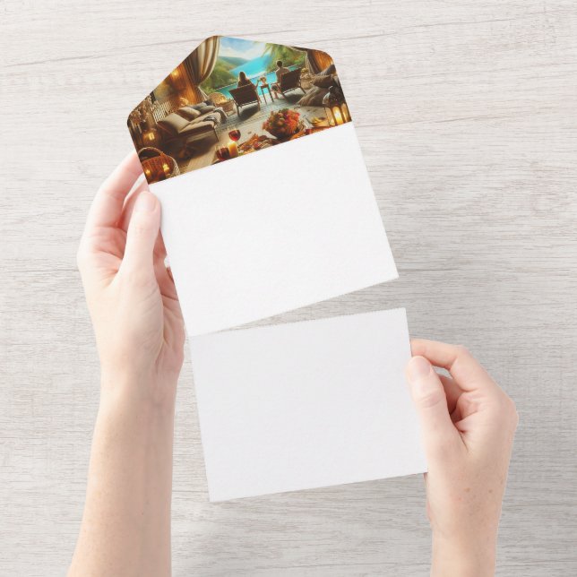 Invitation Tout En Un Faites votre propre (Déchirure)