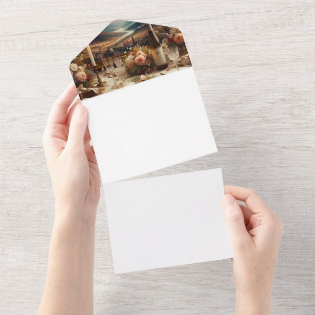 Invitation Tout En Un Faites Votre Propre (Déchirure)