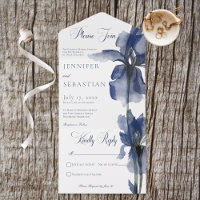 Fleur moderne bleue Iris Pas de dîner