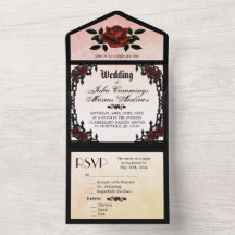 French Quarter Goth Élégante Pêche Crémeuse