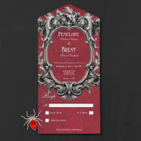 Gothique Rouge Moody Victorian Frame No Dinner