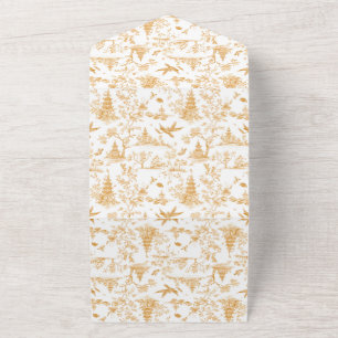 Invitation tout en un mariage