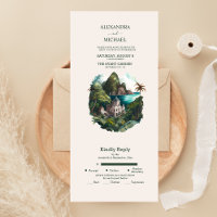 Mariage aux Caraïbes aquarelle tout compris