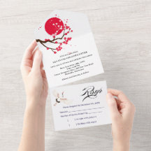 Mariage Fleur de Cerisier Japonais