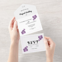 Mariage Rose Pourpre Mystique