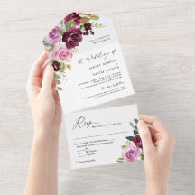Plum Lavande Purple Blush FlorMariage