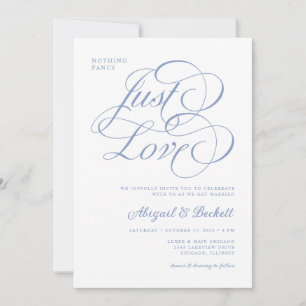 Invitation Tout En Un Rien De Fantaisie Juste Amour Mariage