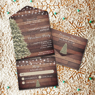 Invitation Tout En Un Russe Arbre de Noël Lumières de chaîne Compagnie