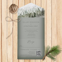 Russe Mountain Mist Forest Green QR Code
