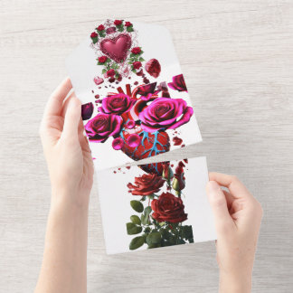 Invitation Tout En Un Style : Tout en un mariage Inviter Personnalisé To