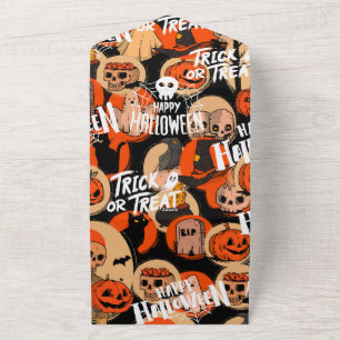 Invitation Tout En Un Vibes Éffrayantes d'Halloween mignonnes et effraya
