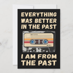Invitation Tout Était Mieux Dans La Cassette Passée