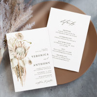Tout l'hôtel est un sauvage de Boho Protea Pampas 