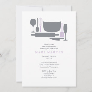 Invitation Tout sauf l'invitation à la douche nuptiale