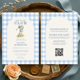 Invitation Toute en une nouvelle pour le club de golf Ourson