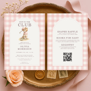 Invitation Toute en une nouvelle pour le club de golf Ourson