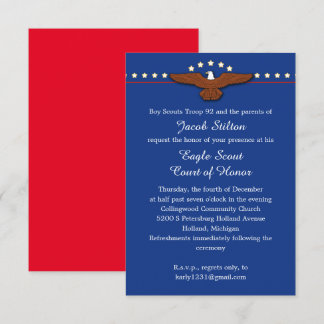 Invitation Toute l'invitation américaine