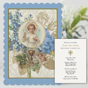 Invitation traditionnelle catholique de première c