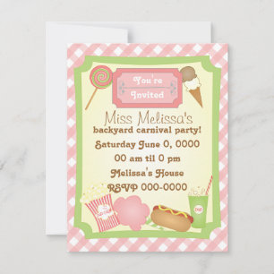 Invitation Traitements carnavals