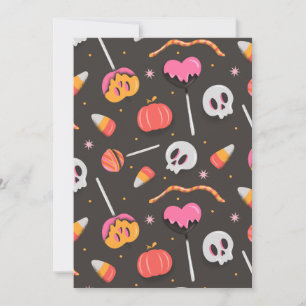 Invitation Traitements d'Halloween
