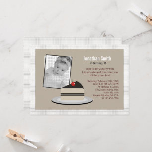 Invitation Tranche de gâteau