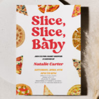 Trancher, Trancher, Bébé ! Baby shower à la pizza