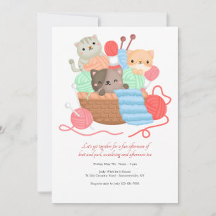 Invitation Tricot Circle