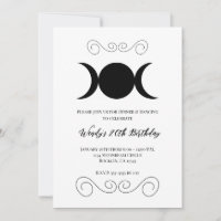 Triple Déesse Lunaire Pendentif Fête d'anniversair