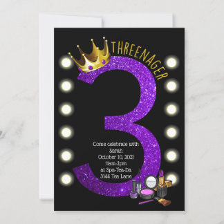 Invitation Trois ans