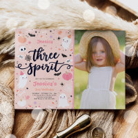 Trois Esprit mignon Halloween Fantôme 3e anniversa
