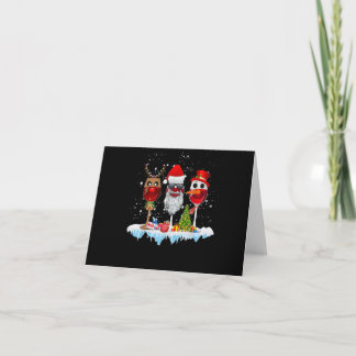 Invitation Trois Lunettes De Vin Feux De Noël Santa Hat x