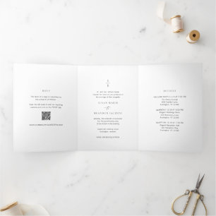 INVITATION TROIS VOLETS 