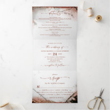 Abstrait moderne  orange et Mariage de automne gri