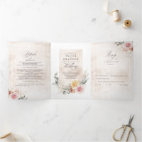 Fleurs colorées Élégant Mariage Boho