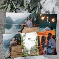 Mariage de cascade de forêt rustique | Enregistrer