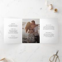 Mariage moderne photo noir et blanc chic