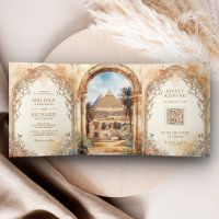 Mariage Pyramides Égyptiennes Antiques Arch Tout E